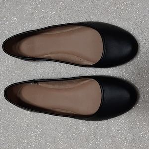 UNIVERSAL THREAD Black Everly Ballet Flats Size 6